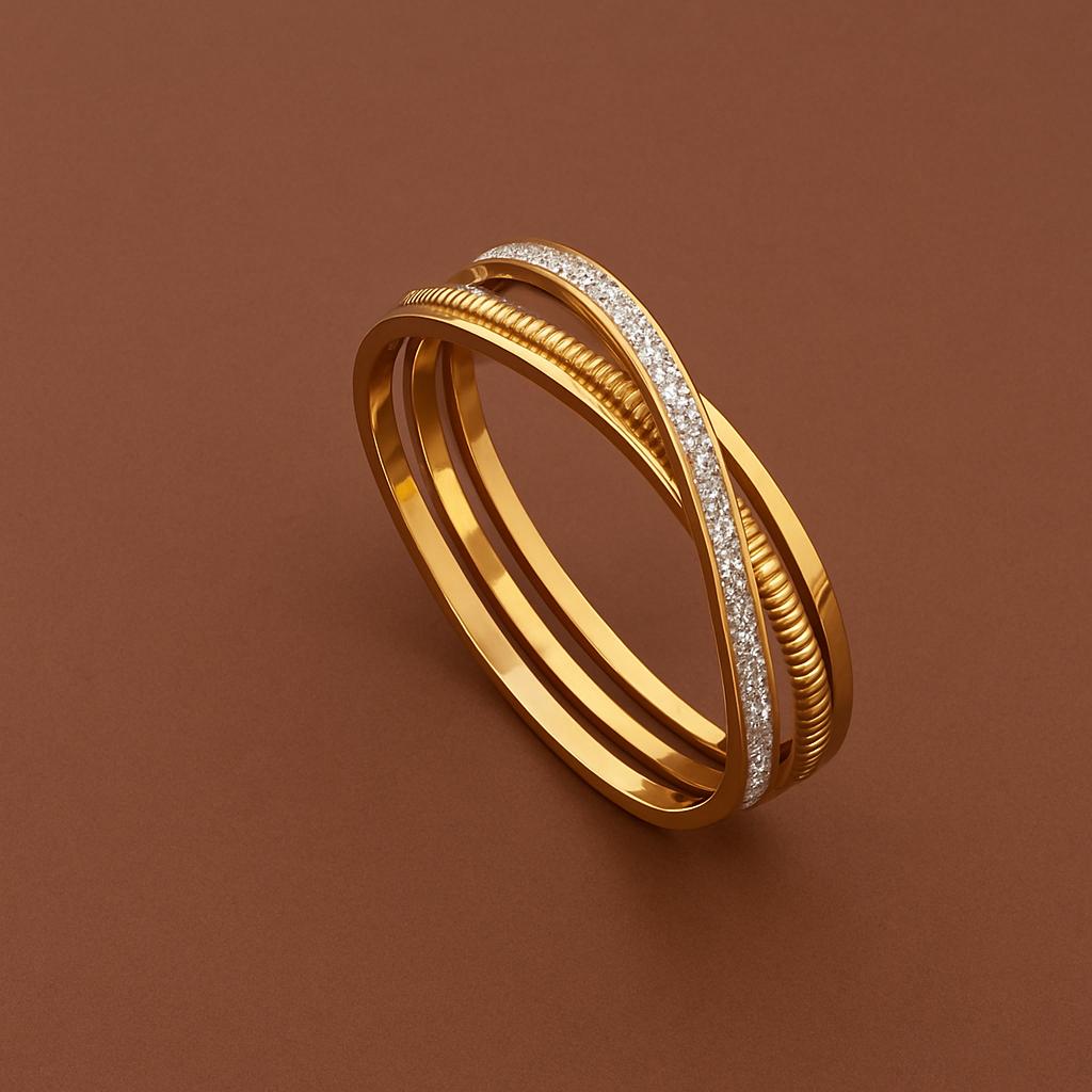 Luxe Triple Band Kada